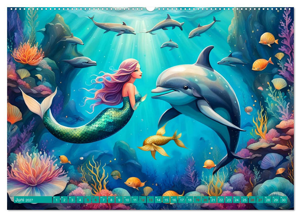 Verzauberte Unterwasserwelt (CALVENDO Premium Wandkalender 2027)