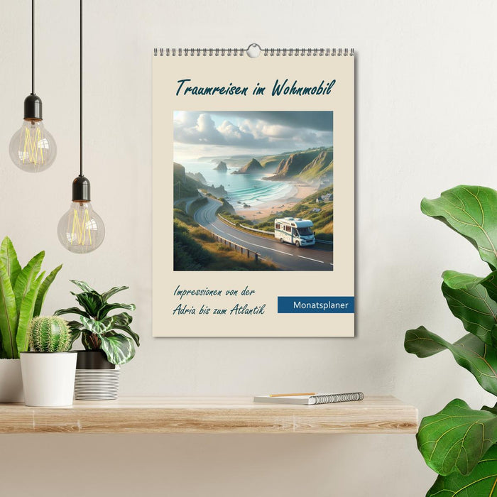 Traumreisen im Wohnmobil (CALVENDO Wandkalender 2027)