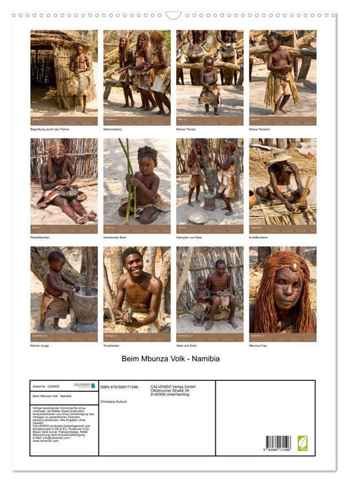Beim Mbunza Volk - Namibia (CALVENDO Wandkalender 2027)