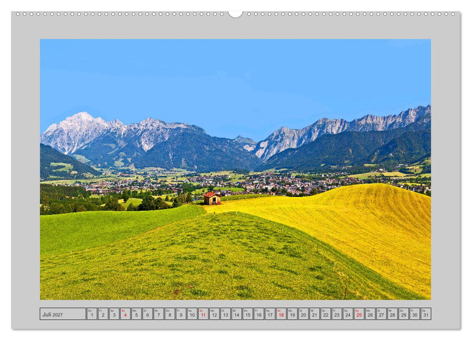 Grüße aus Saalfelden (CALVENDO Premium Wandkalender 2027)