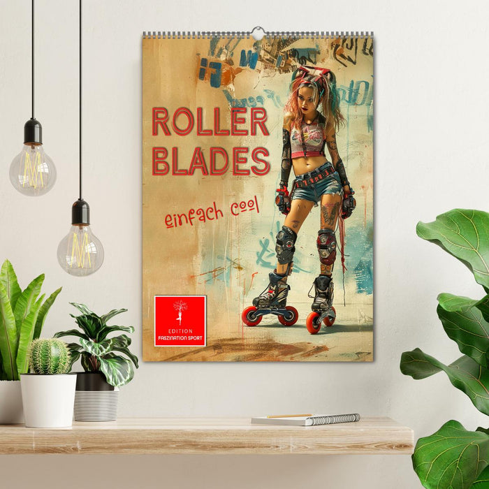 Rollerblades - einfach cool (CALVENDO Wandkalender 2027)