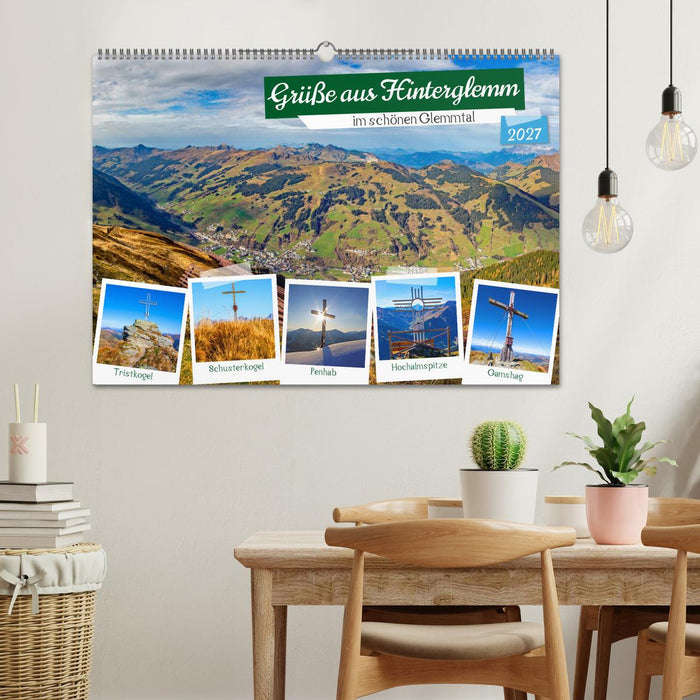 Grüße aus Hinterglemm (CALVENDO Wandkalender 2027)