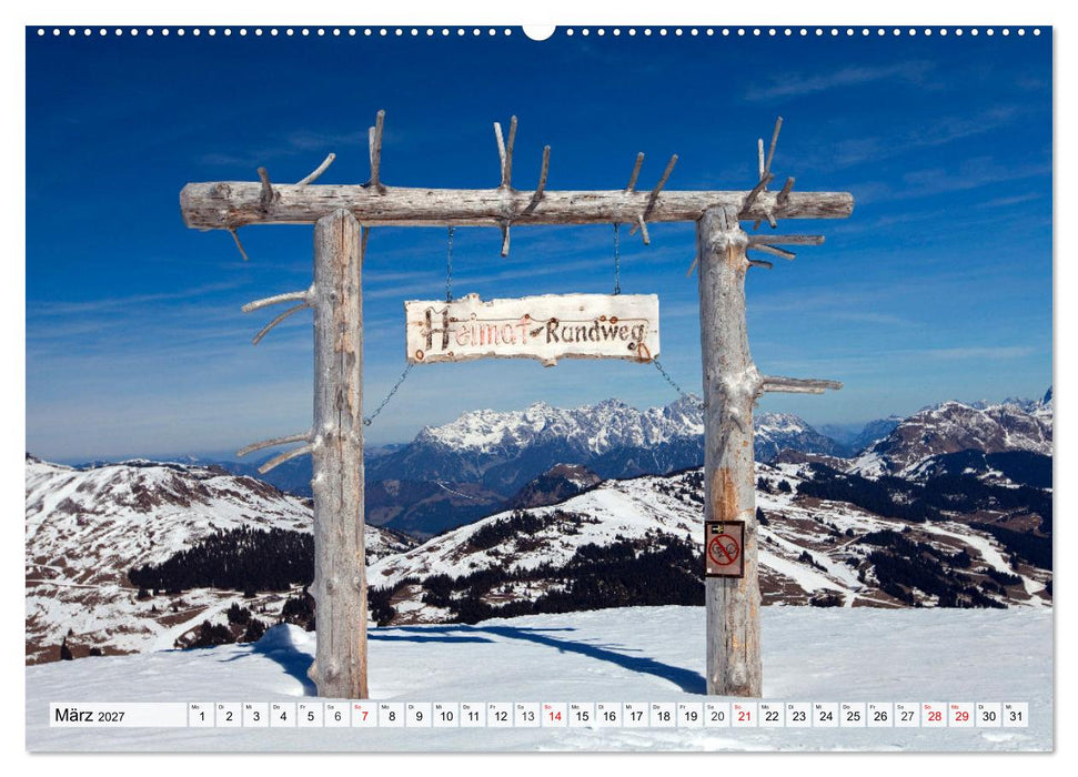 Grüße aus Hinterglemm (CALVENDO Wandkalender 2027)