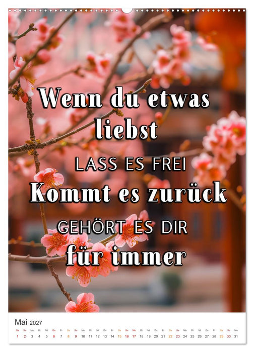 Zen Garten - Wo Natur und Geist in Einklang sind (CALVENDO Premium Wandkalender 2027)