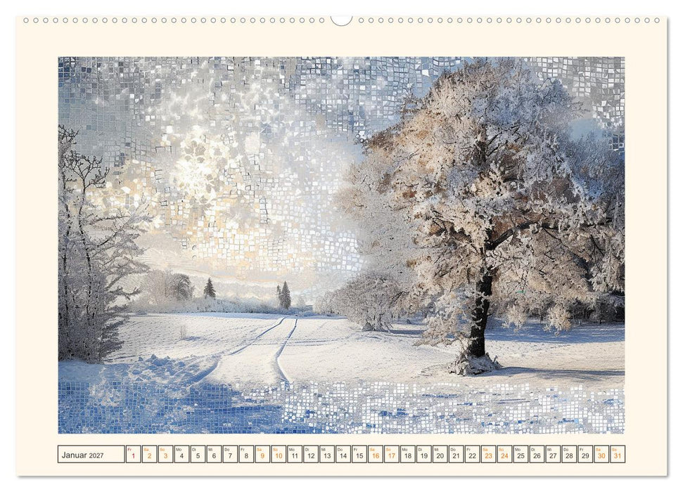 Mosaike (CALVENDO Premium Wandkalender 2027)