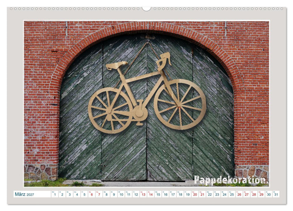 Das Fahrrad als... (CALVENDO Wandkalender 2027)