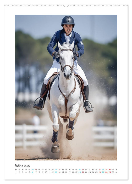 Die Champions im Sattel (CALVENDO Premium Wandkalender 2027)