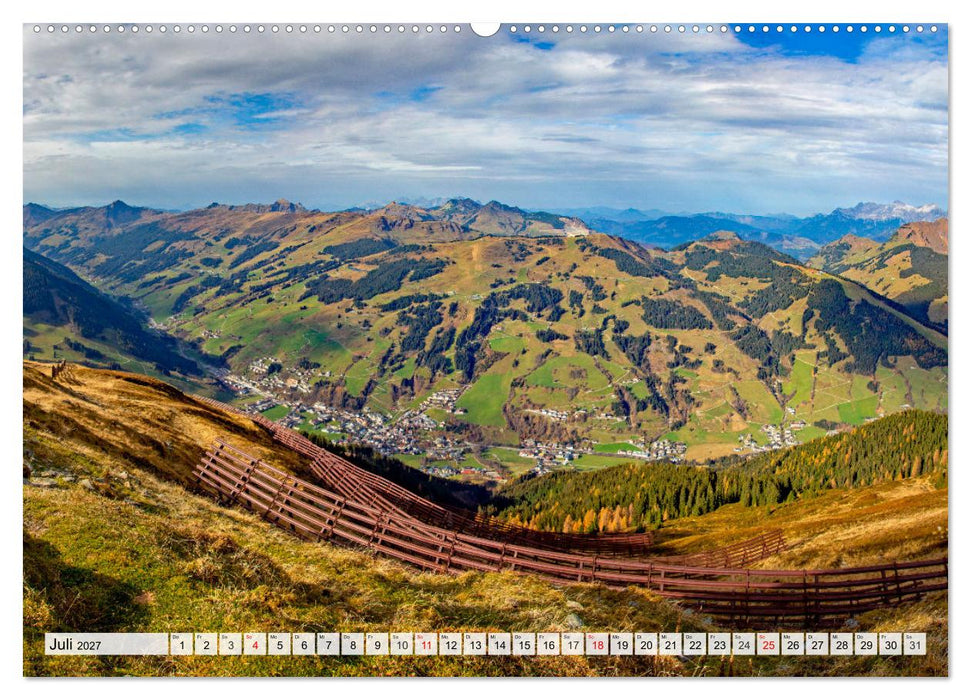 Grüße aus Hinterglemm (CALVENDO Premium Wandkalender 2027)