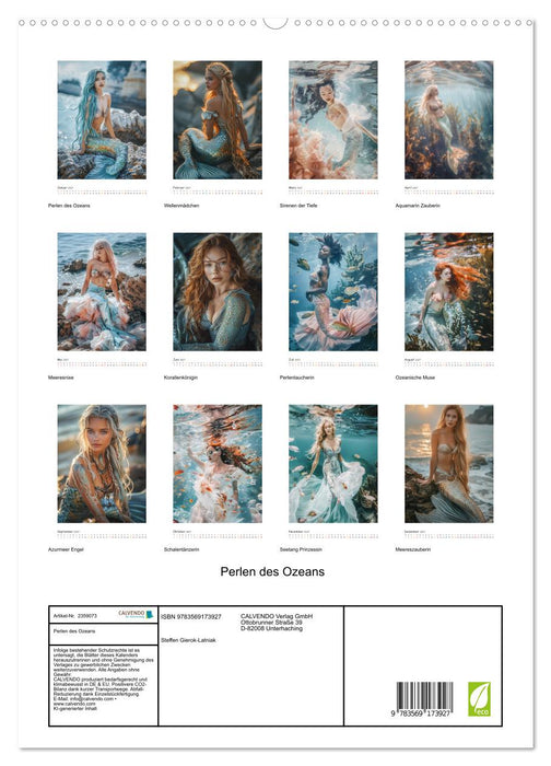Perlen des Ozeans (CALVENDO Premium Wandkalender 2027)