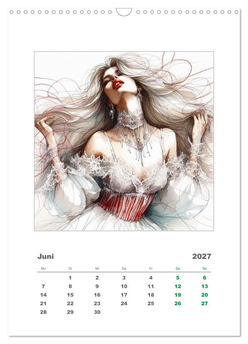 Im Rhythmus der Leidenschaft (CALVENDO Wandkalender 2027)