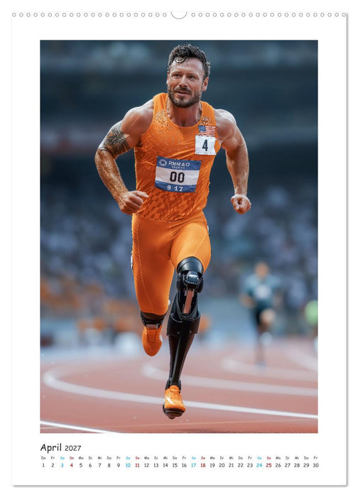 Unglaubliche Leistungen - Helden mit Handicap im Rampenlicht (CALVENDO Premium Wandkalender 2027)