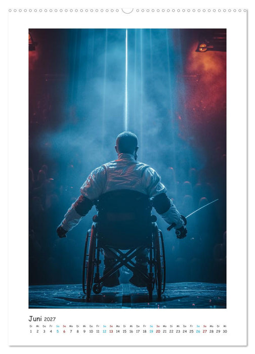 Unglaubliche Leistungen - Helden mit Handicap im Rampenlicht (CALVENDO Premium Wandkalender 2027)