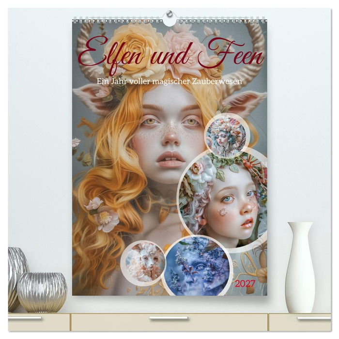 Elfen und Feen (CALVENDO Premium Wandkalender 2027)
