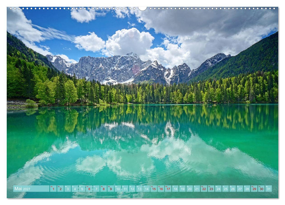 Bergseen zum Träumen (CALVENDO Premium Wandkalender 2027)
