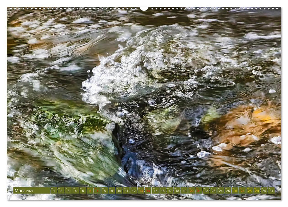 Bachwasser (CALVENDO Wandkalender 2027)