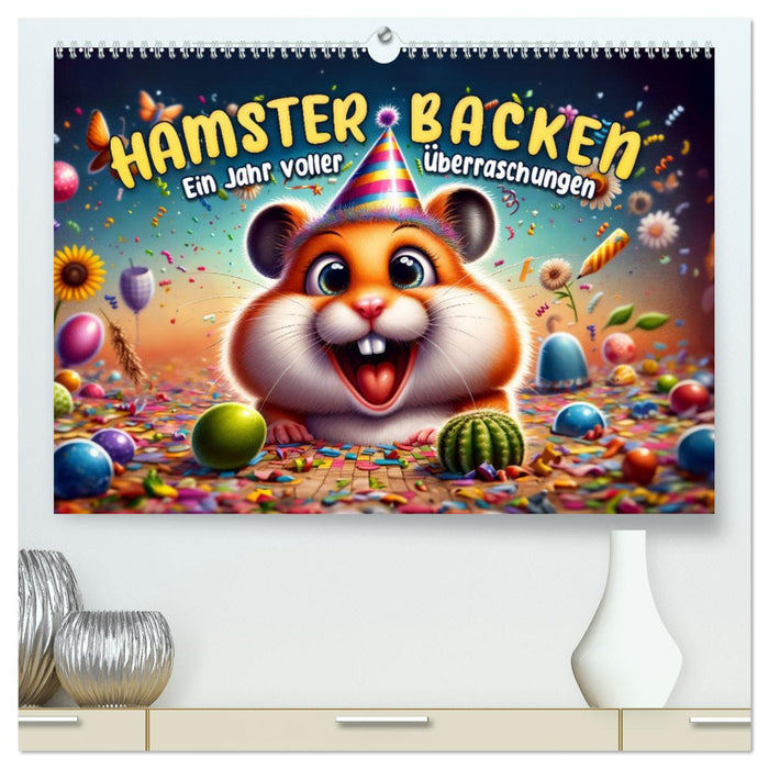 Hamsterbacken: Ein Jahr voller Überraschungen (CALVENDO Premium Wandkalender 2027)