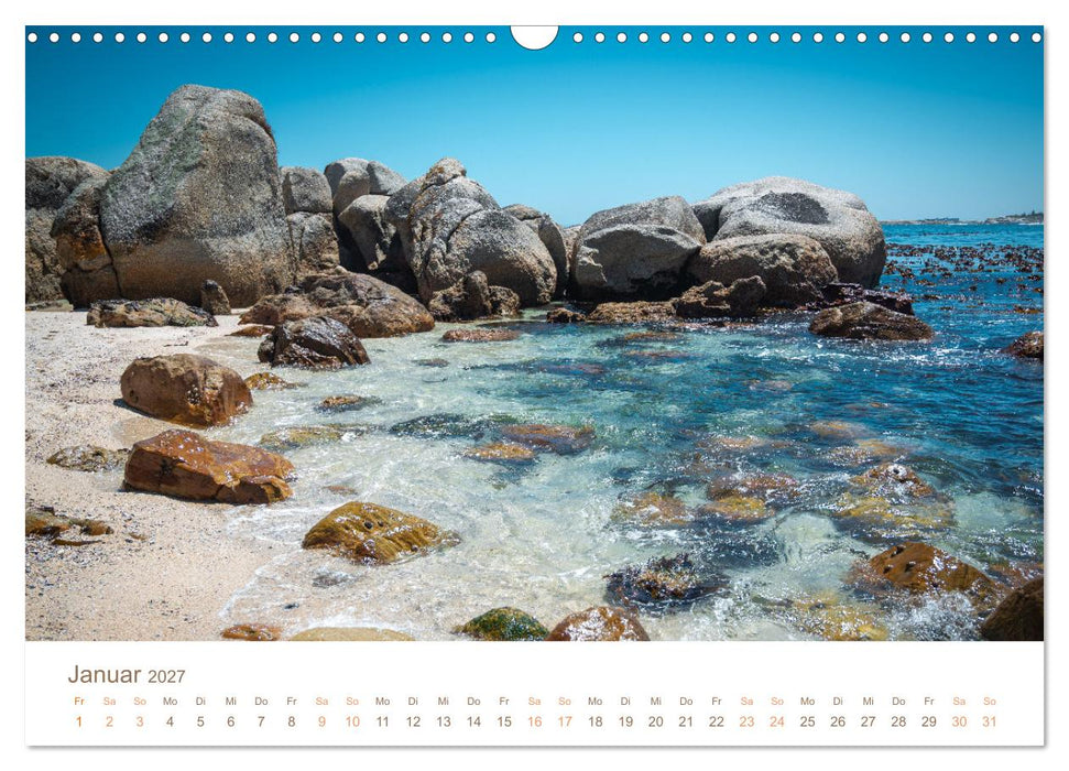 CAPE TOWN Spannende Landschaften in Kapstadt, Südafrika (CALVENDO Wandkalender 2027)