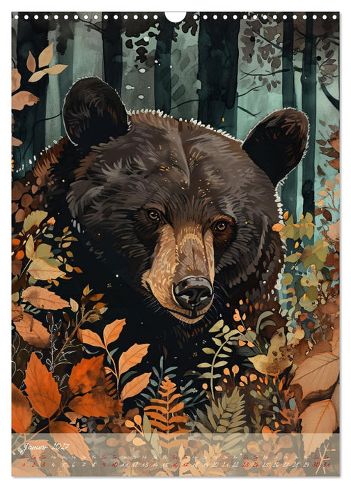 Teddyliebe Bären wie ich sie mag (CALVENDO Wandkalender 2027)