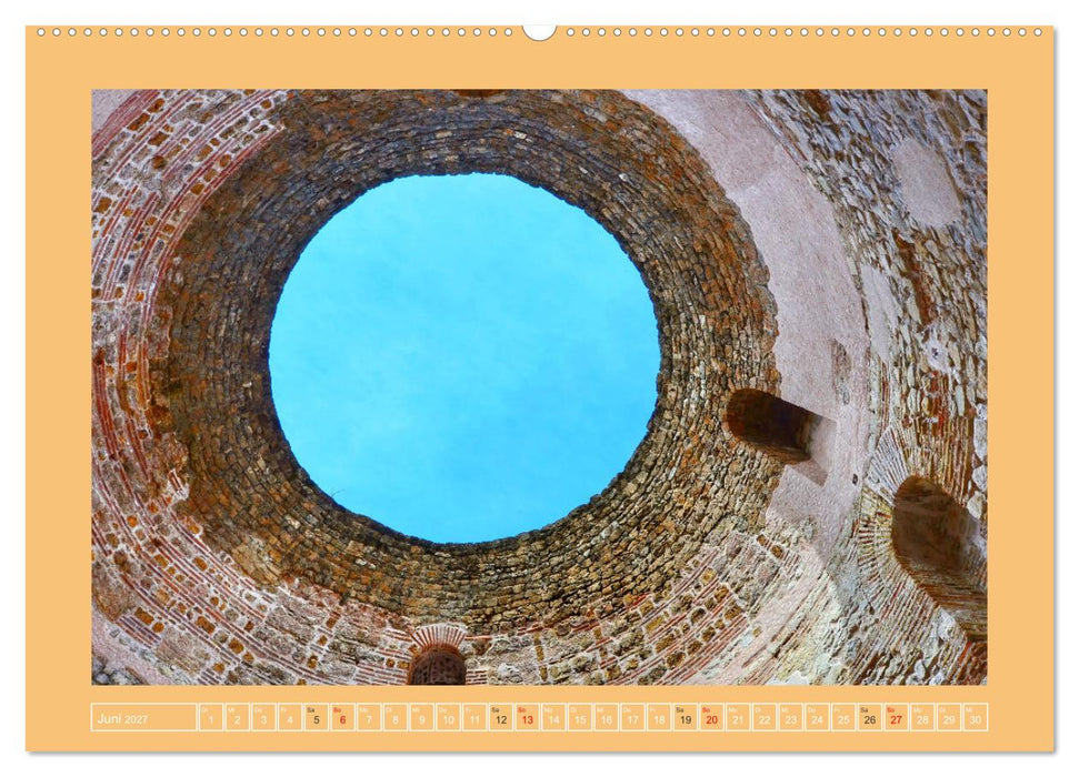 SPLIT Kroatien - Dalmatien (CALVENDO Premium Wandkalender 2027)