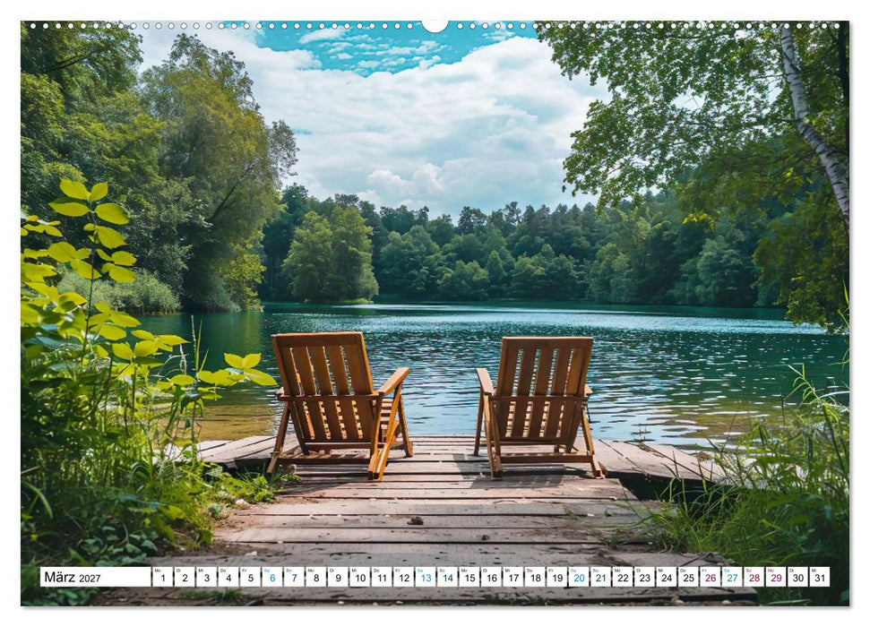 Momente der Stille (CALVENDO Premium Wandkalender 2027)