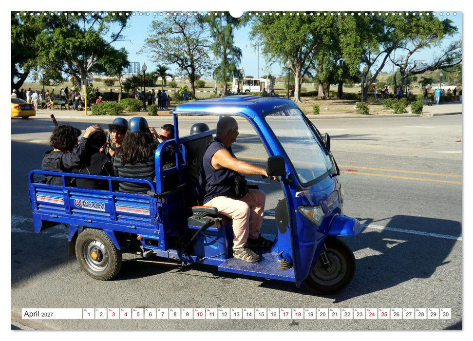 ECO TAXI - Umweltfreundlich in die Zukunft (CALVENDO Premium Wandkalender 2027)