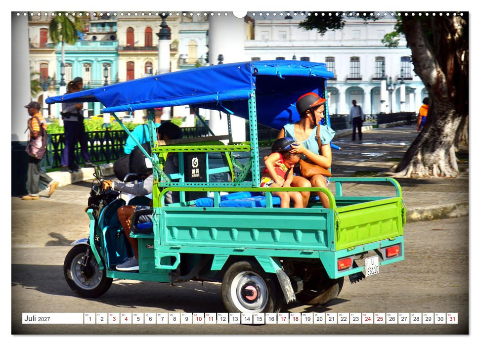 ECO TAXI - Umweltfreundlich in die Zukunft (CALVENDO Premium Wandkalender 2027)