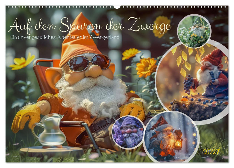 Auf den Spuren der Zwerge (CALVENDO Wandkalender 2027)