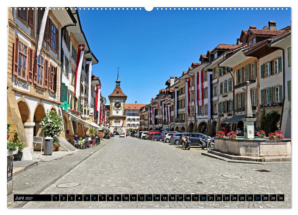 Murten – Historischer Charme am Ufer des Murtensees (CALVENDO Wandkalender 2027)