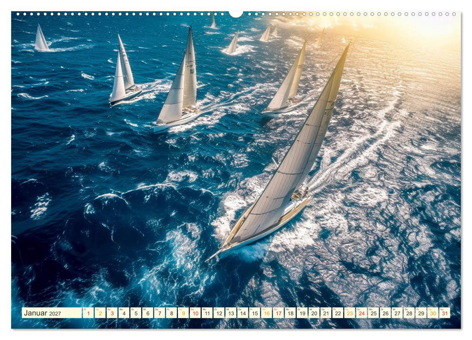 Segeln - schöne Momente (CALVENDO Wandkalender 2027)