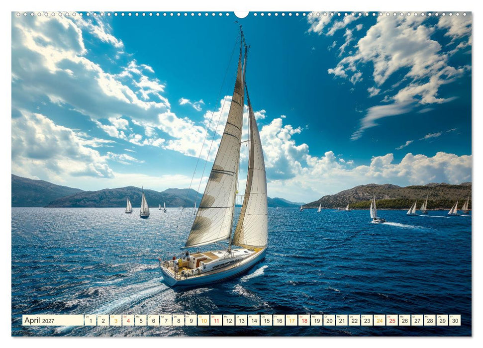 Segeln - schöne Momente (CALVENDO Wandkalender 2027)