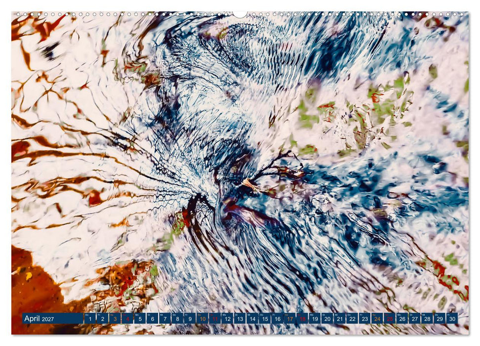 Bachwasser (CALVENDO Premium Wandkalender 2027)