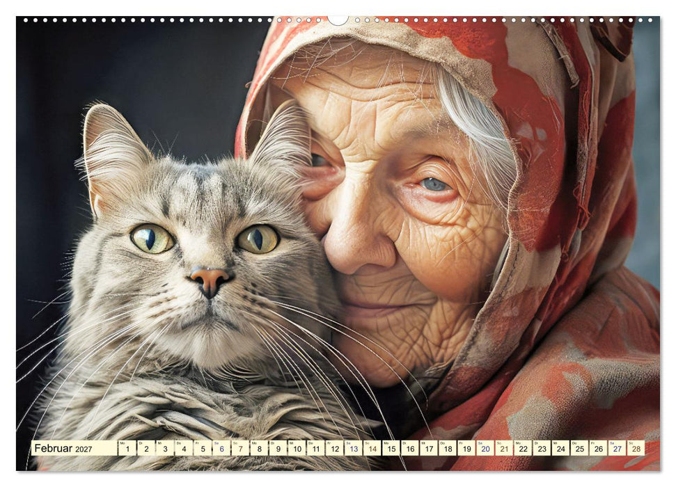 Emotionale Freundschaft (CALVENDO Wandkalender 2027)