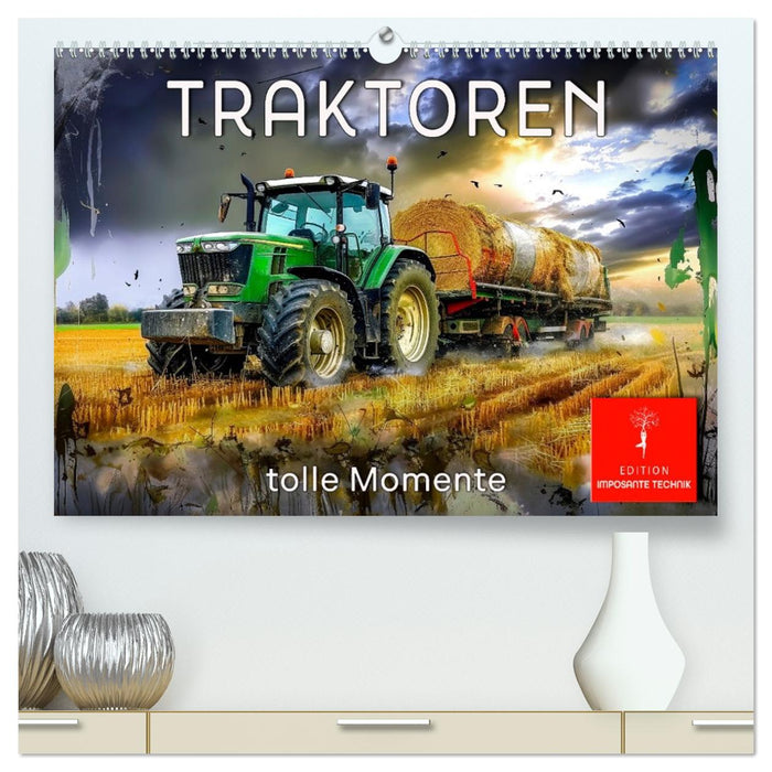 Traktoren - tolle Momente (CALVENDO Premium Wandkalender 2027)