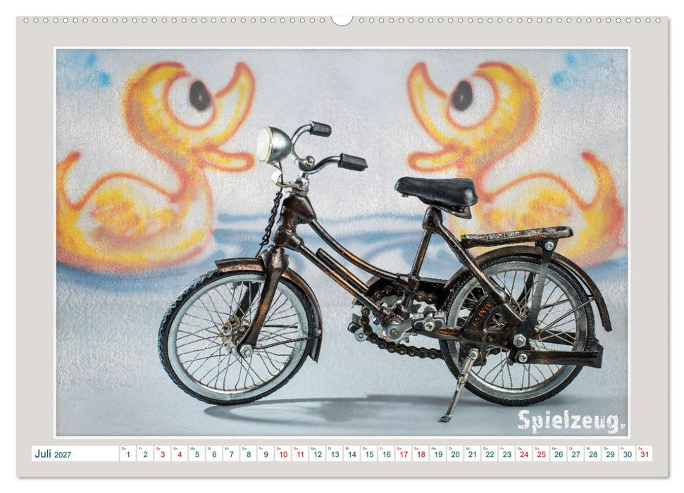Das Fahrrad als... (CALVENDO Premium Wandkalender 2027)