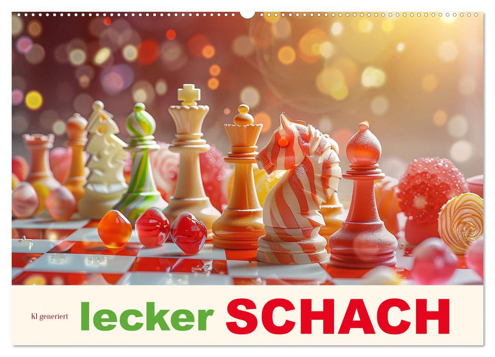 Lecker Schach (CALVENDO Wandkalender 2027)