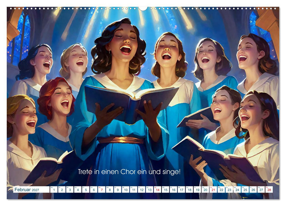 Du bist nicht alleine! (CALVENDO Premium Wandkalender 2027)