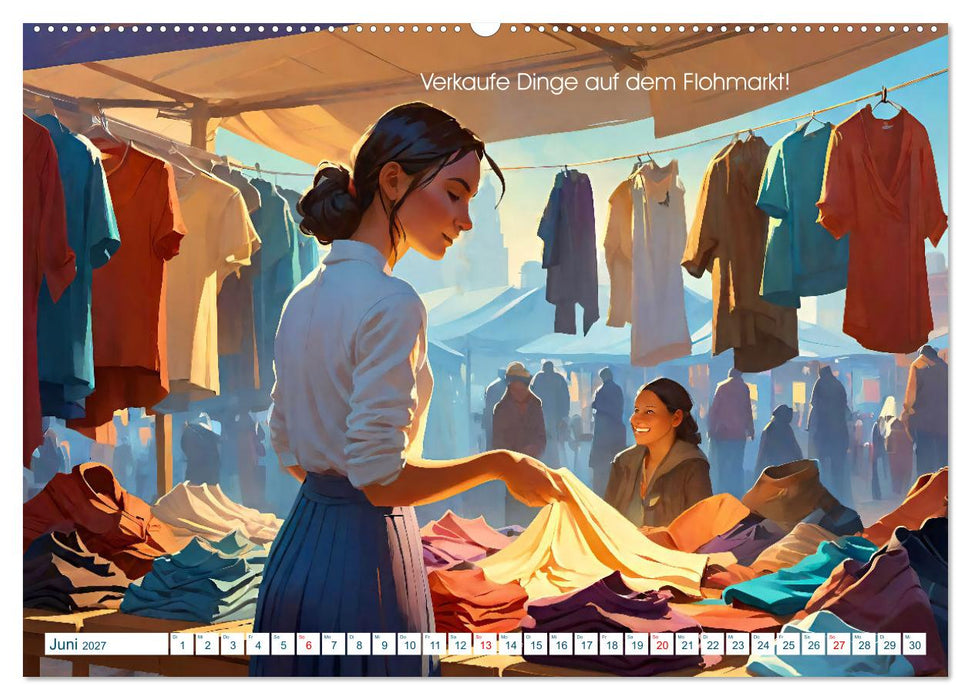 Du bist nicht alleine! (CALVENDO Premium Wandkalender 2027)