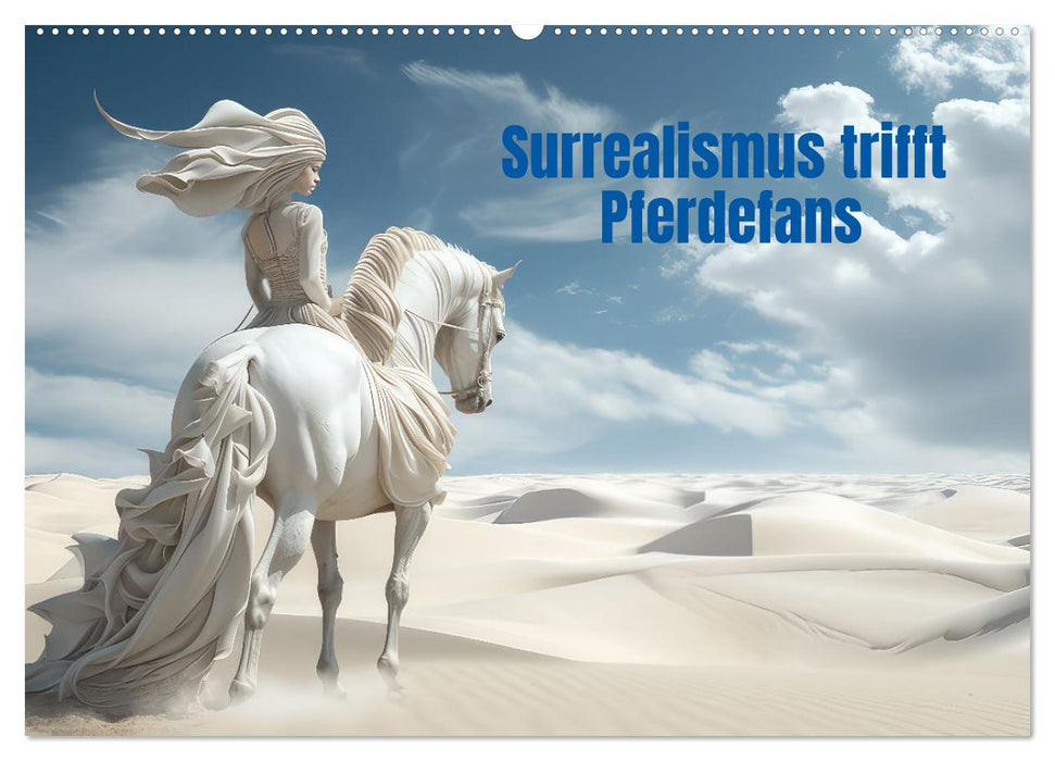 Surrealismus trifft Pferdefans (CALVENDO Wandkalender 2027)