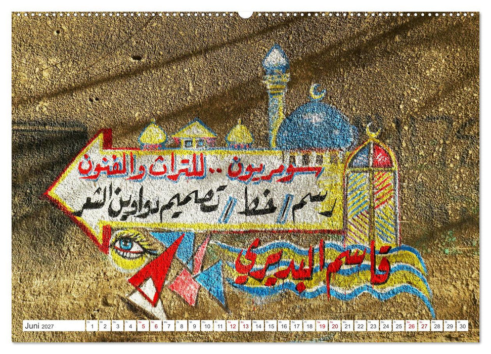 Irak Ein Streifzug durch Baghdad (CALVENDO Premium Wandkalender 2027)