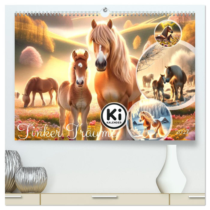 Tinker Träume - Ein Jahr auf zauberhaften Weiden (CALVENDO Premium Wandkalender 2027)