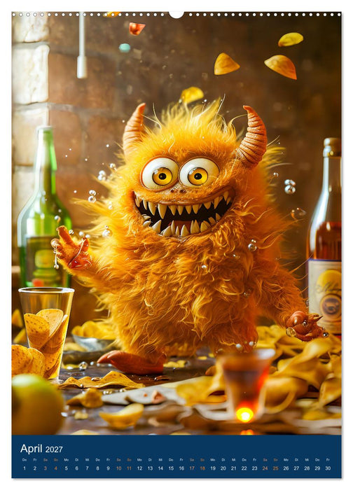 Männer! - Welche Leidenschaft weckt das Monster in ihnen (CALVENDO Wandkalender 2027)