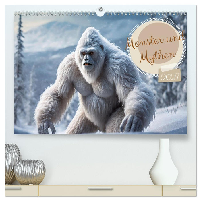 Monster & Mythen (CALVENDO Premium Wandkalender 2027)
