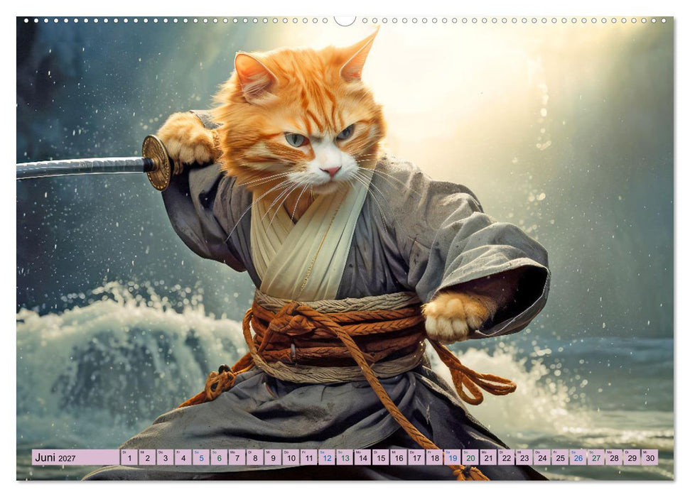 Ginger - Samtpfotiger Abenteurer (CALVENDO Wandkalender 2027)