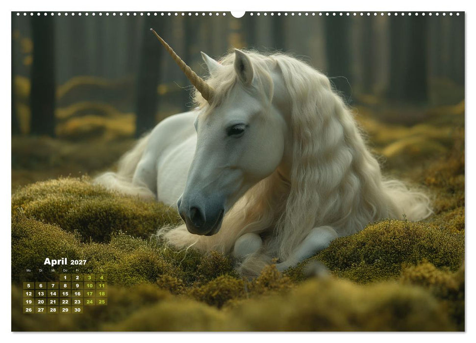 Fliegende Mähnen und Sternenstaub - Ein zauberhafter Jahresbegleiter (CALVENDO Wandkalender 2027)
