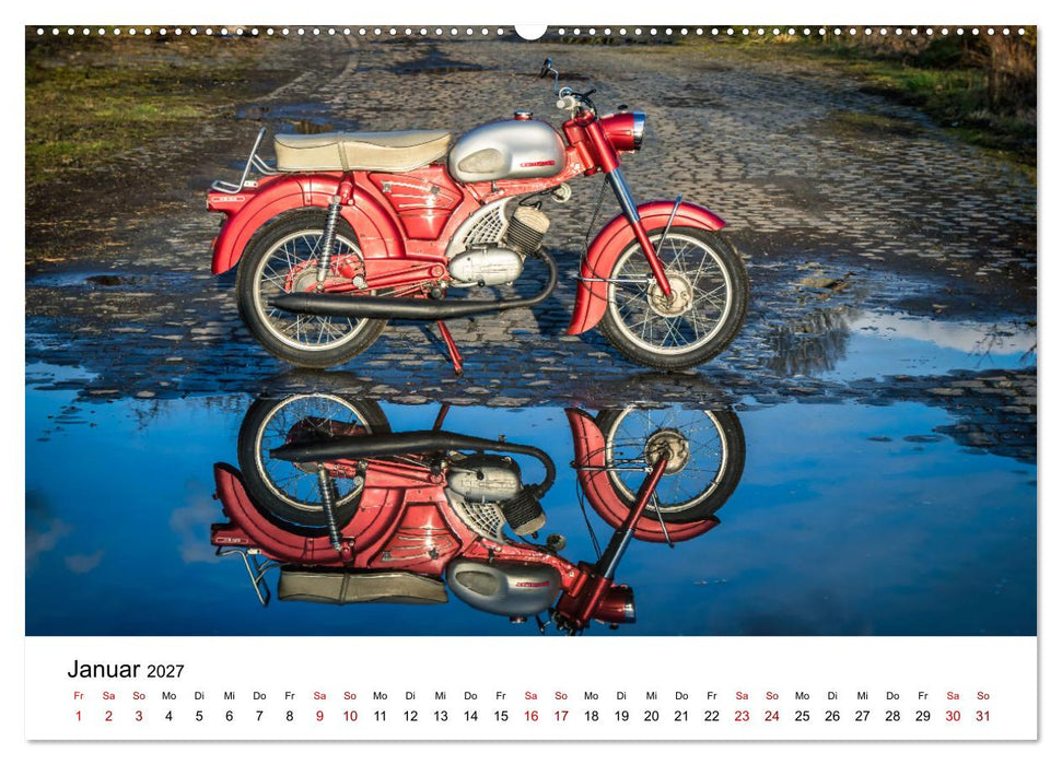 Zündapp-Träume (CALVENDO Wandkalender 2027)