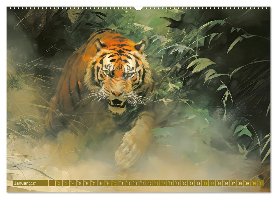 Dschungel Faszination (CALVENDO Premium Wandkalender 2027)