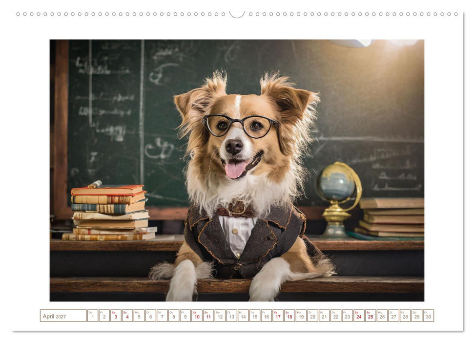 Wenn Hunde arbeiten (CALVENDO Premium Wandkalender 2027)