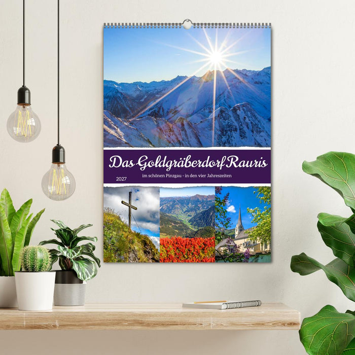 Das Goldgräberdorf Rauris (CALVENDO Wandkalender 2027)