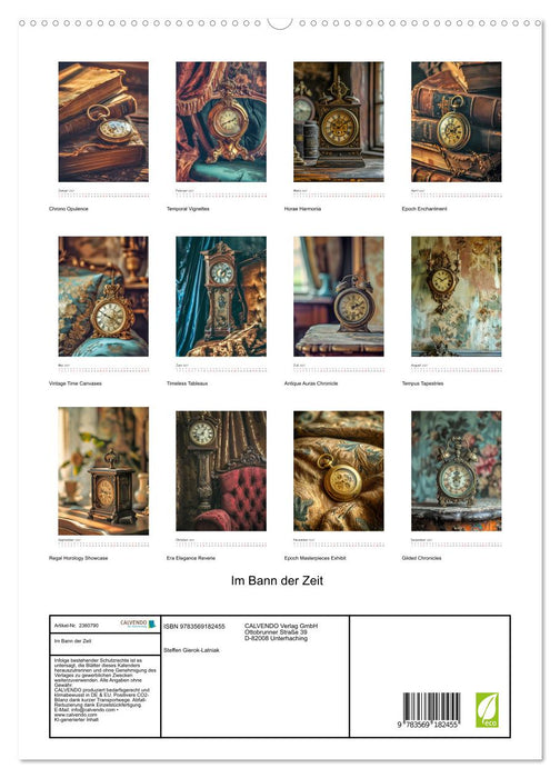 Im Bann der Zeit (CALVENDO Premium Wandkalender 2027)