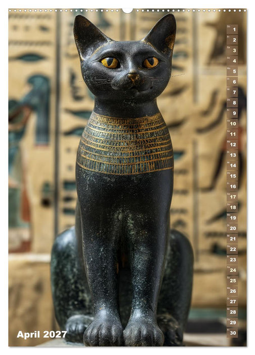 Ägyptische Algorithmen - Künstliche Intelligenz trifft auf das alte Ägypten (CALVENDO Wandkalender 2027)
